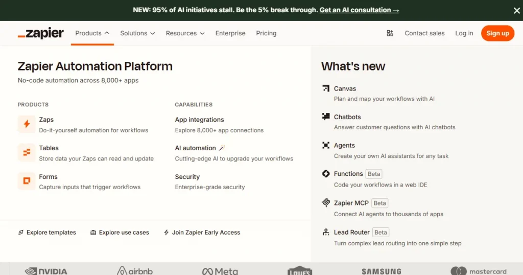 use Zapier for workflow automation