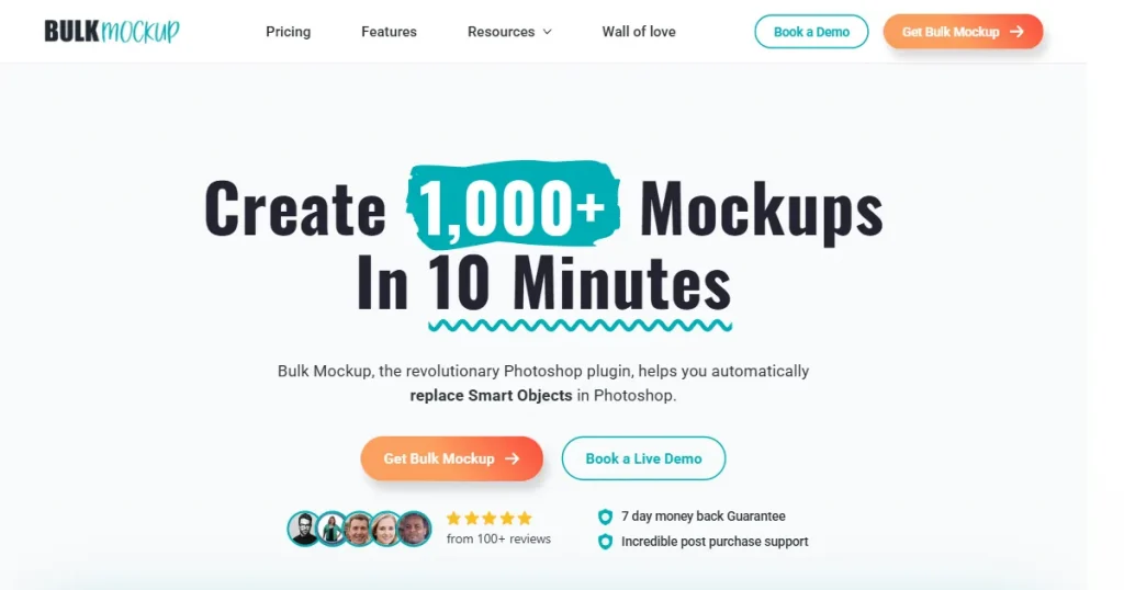 Bulkmockup mockup generator