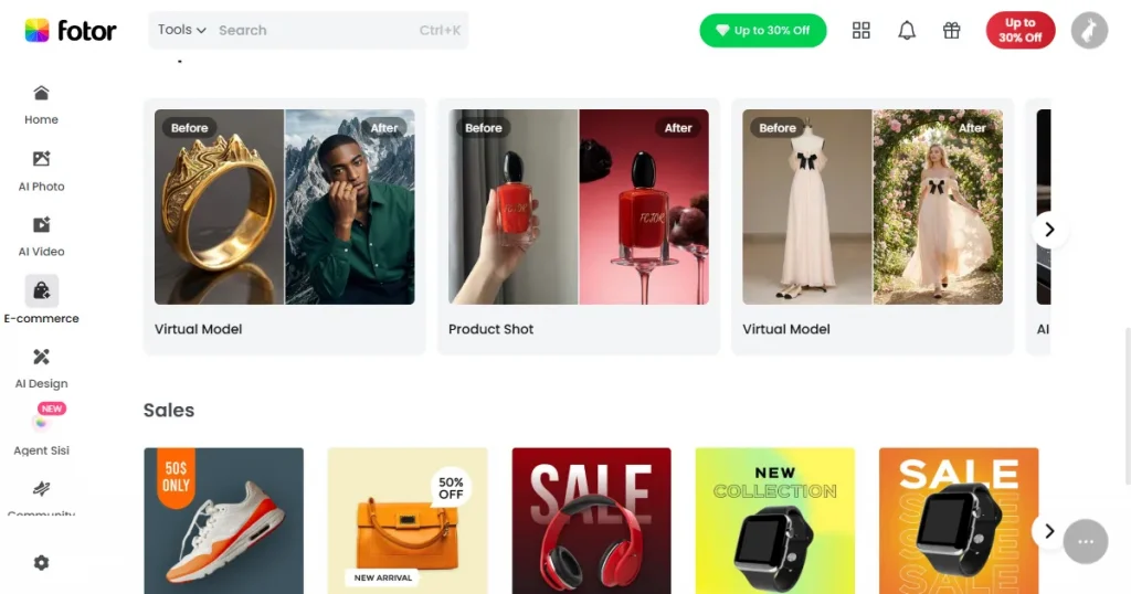 Fotor mockup template