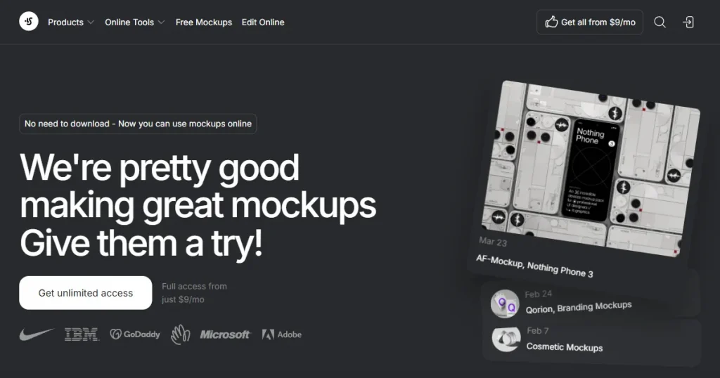 LS Graphics mockup tool