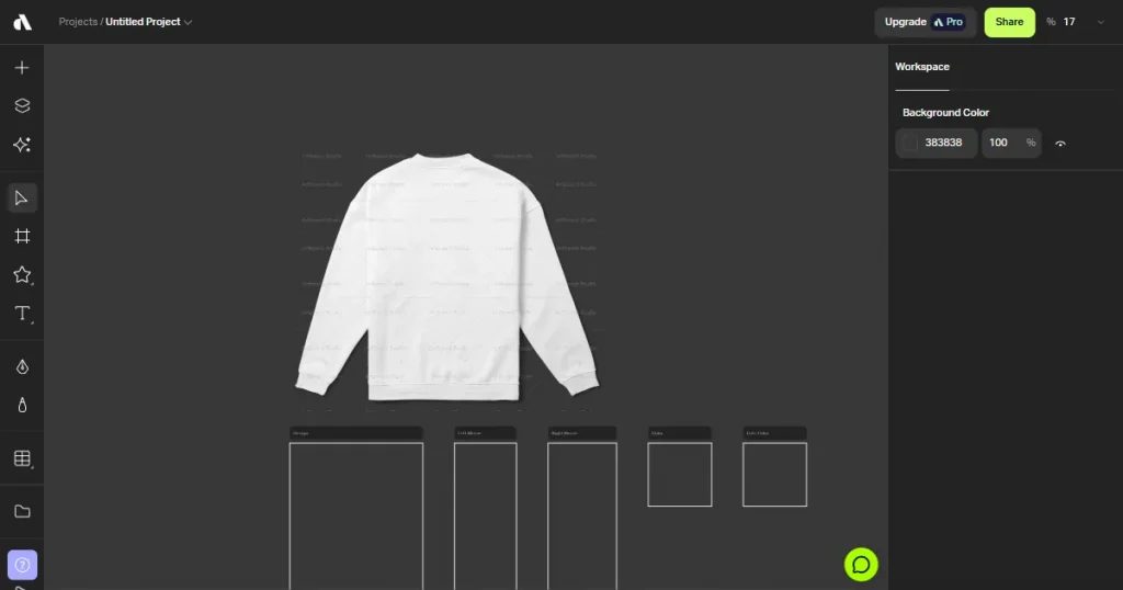Artboard Studio sweatshirt mockup