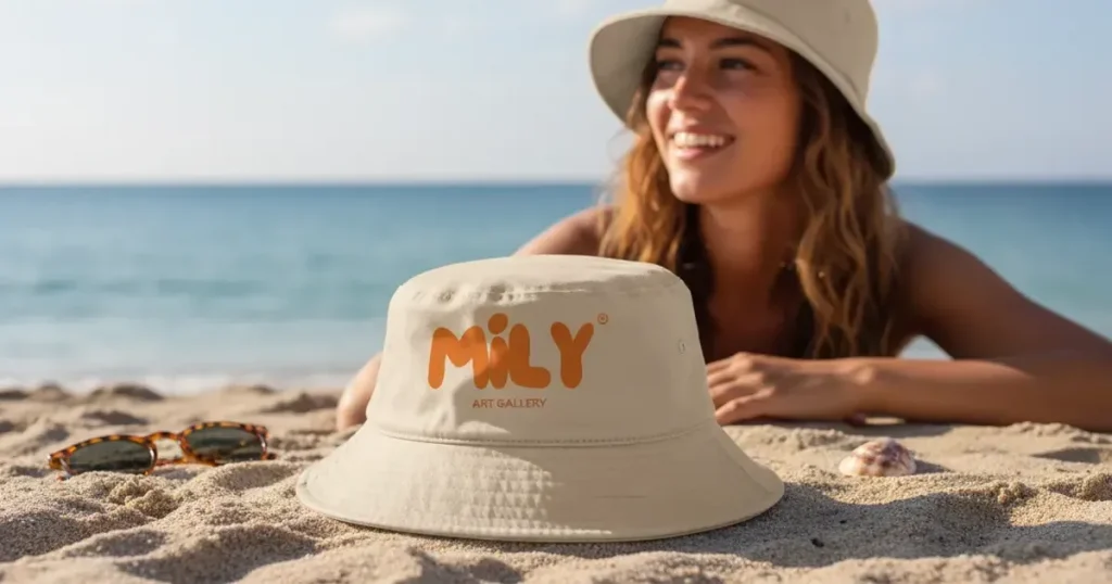 Bucket hat mockup