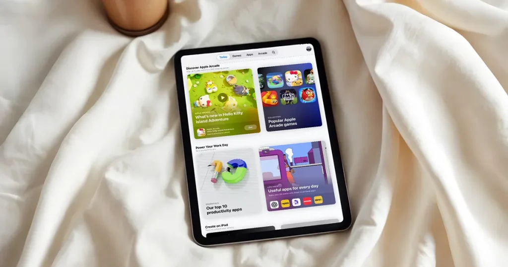 Lifestyle iPad mockup