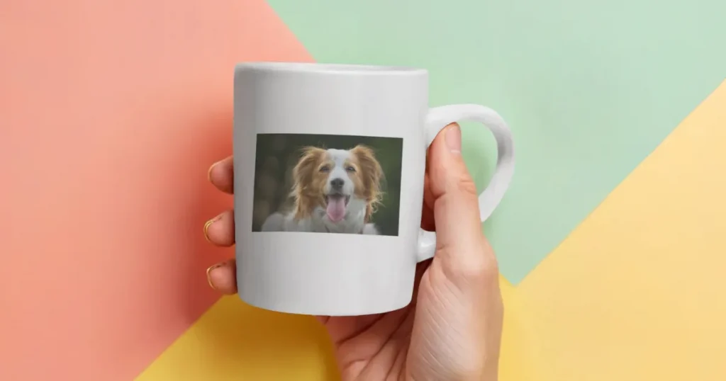 Personalized mug mockup