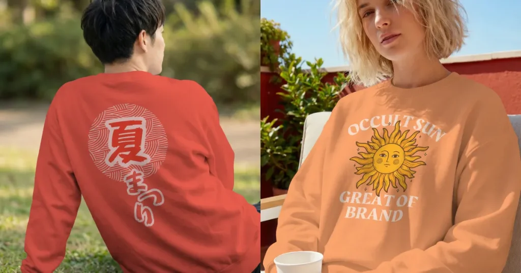 Sweatshirt mockups