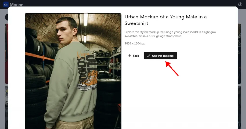 Use this mockup template