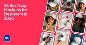 Cap mockup templates
