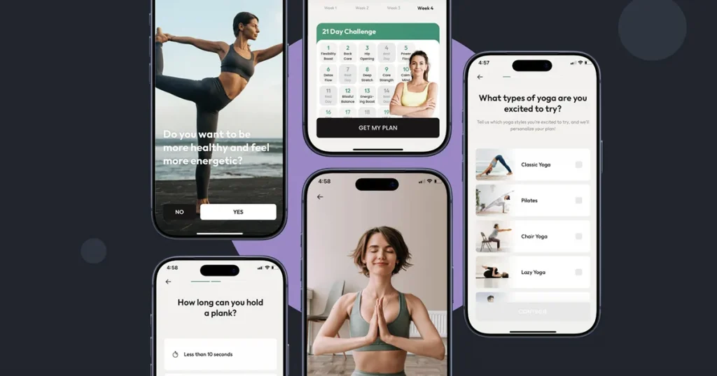 Fitness iPhone mockup template