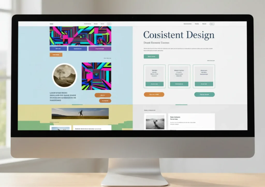 Keep your visuals consistent