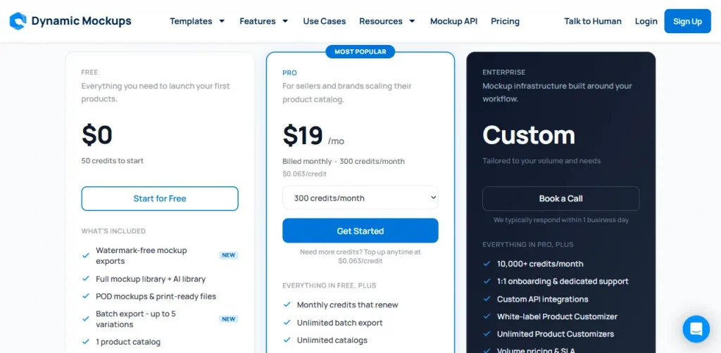 dynamic mockups t-shirt mockup software pricing