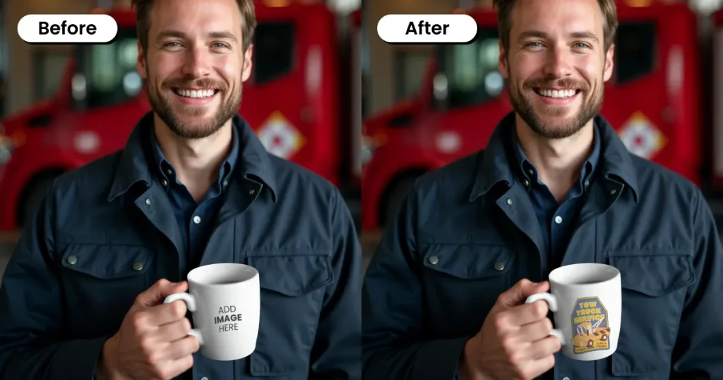 Firefighter mug mockup ideas