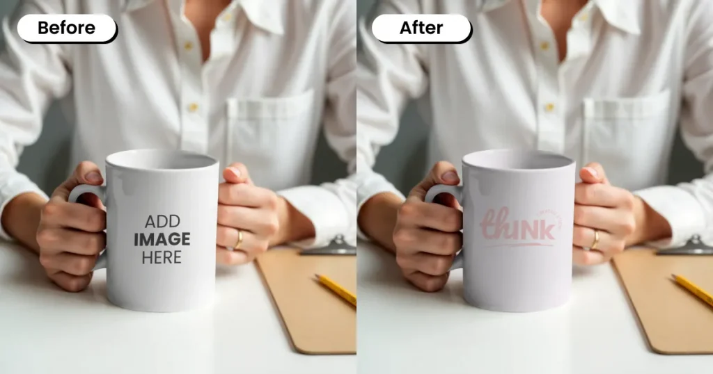 Minimal corporate mug mockup ideas