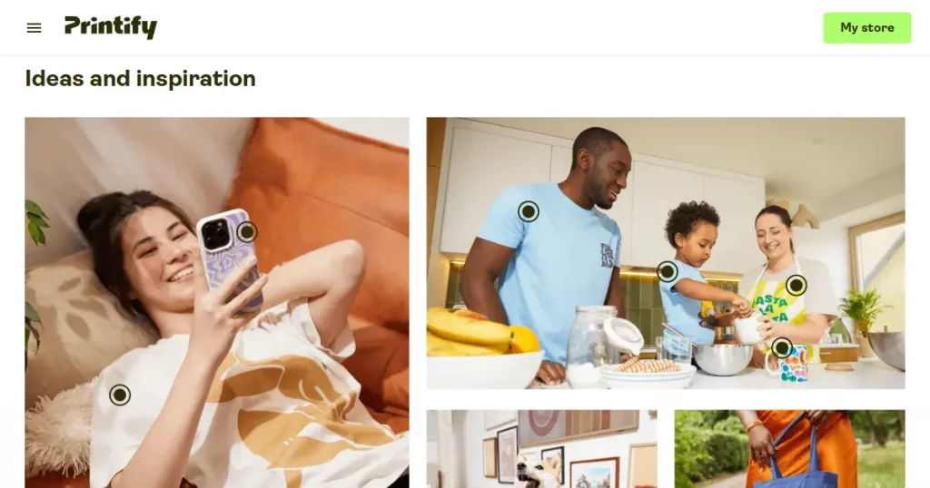 printify choice page