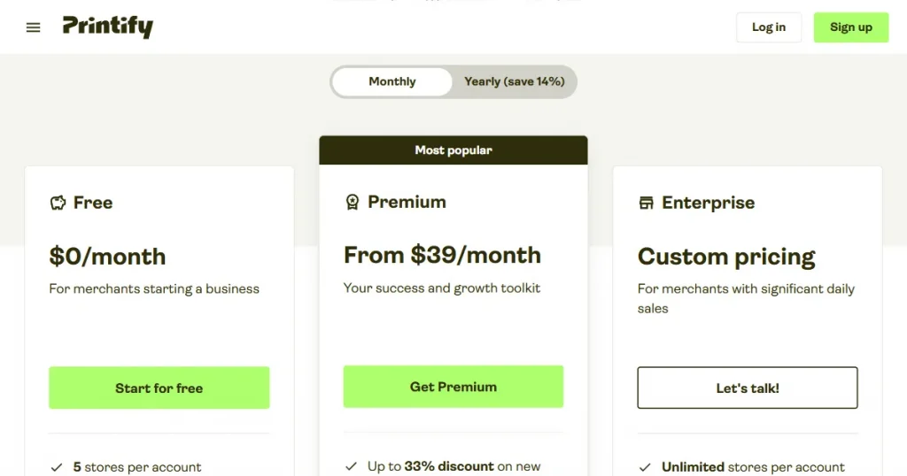 printify t-shirt mockup software pricing