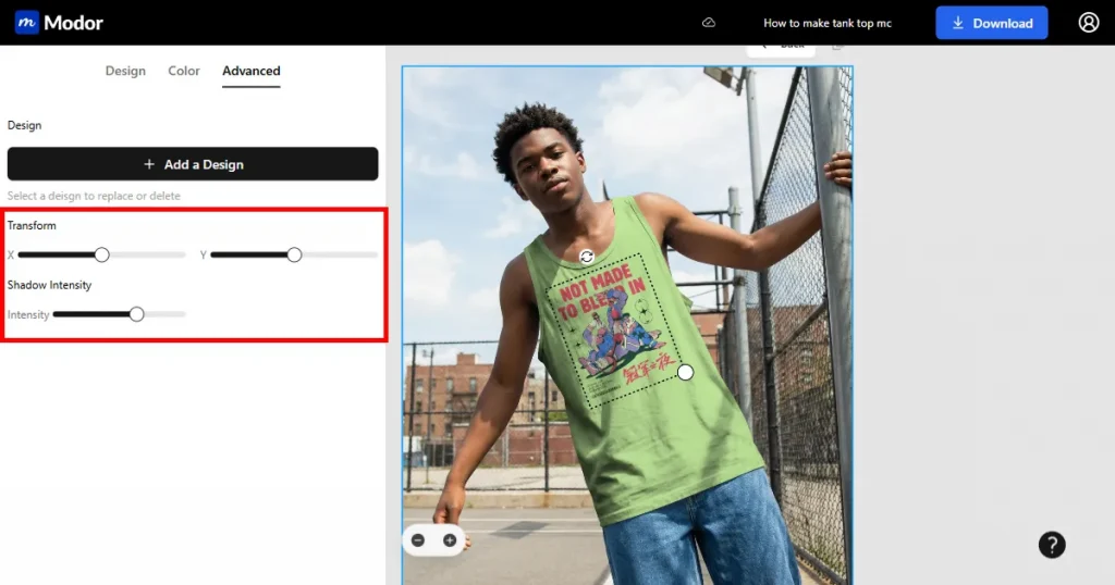 Advanced customization tools in Modor