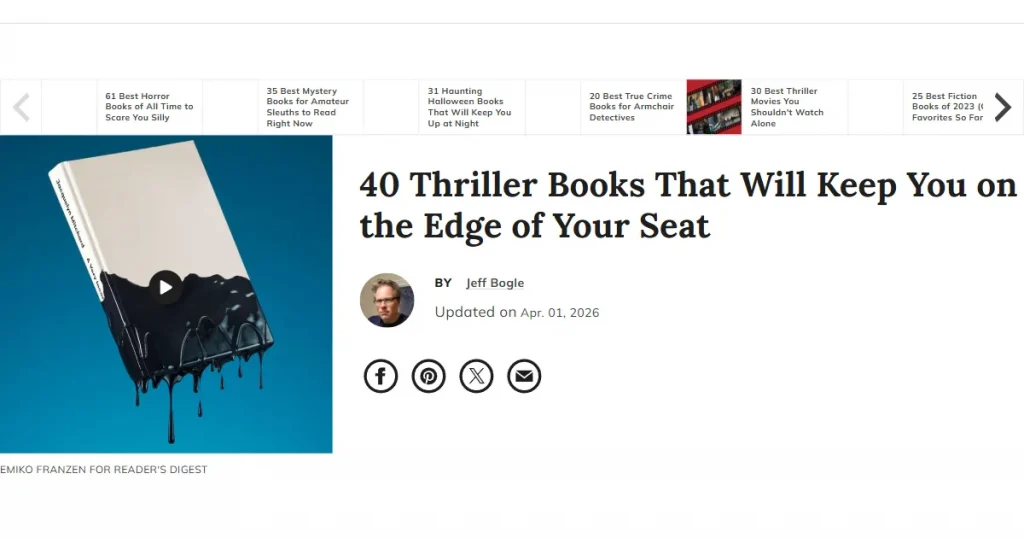 Book mockups in blog post images