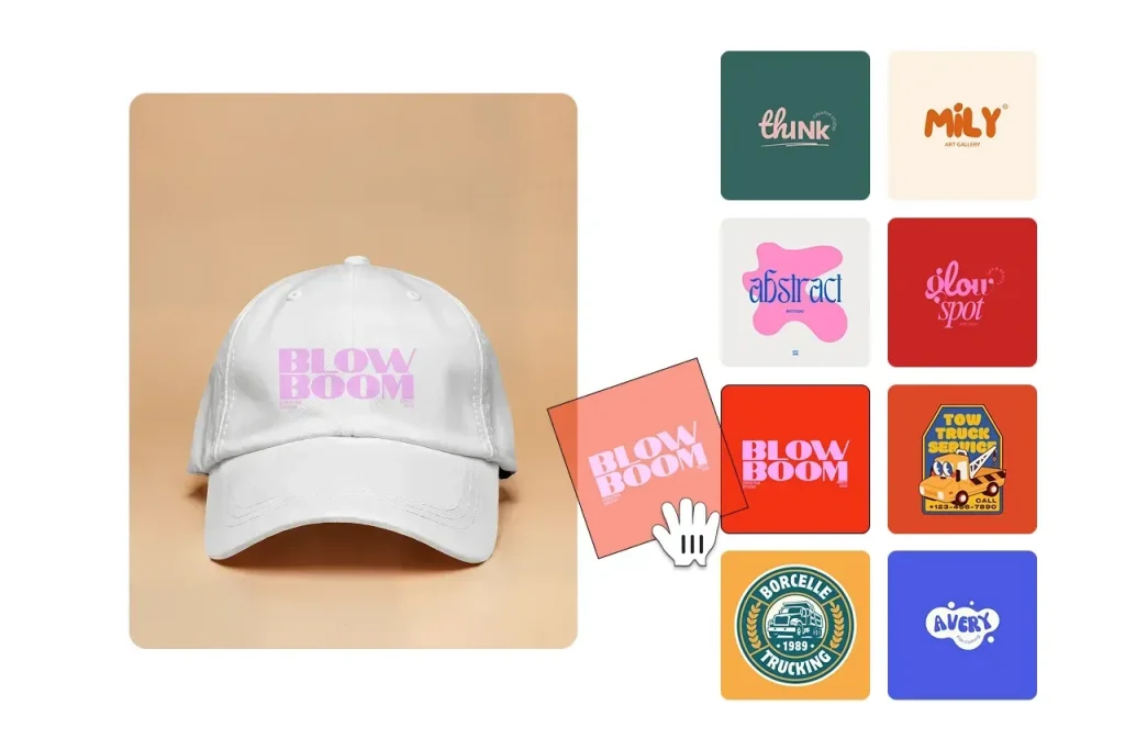 Random Hat Generator Free Hat Mockup Generator with AI designs