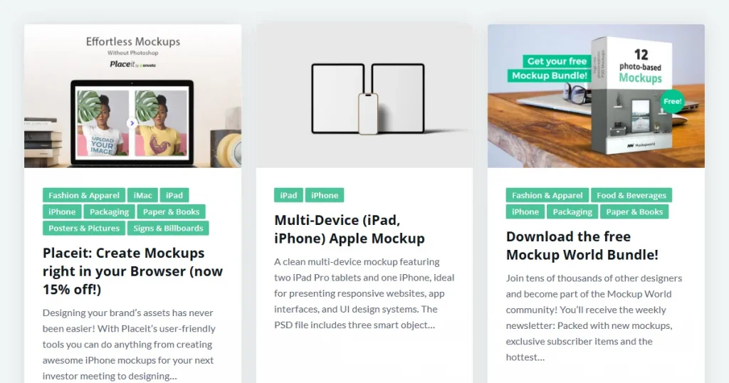 MockupWorld mockup template page