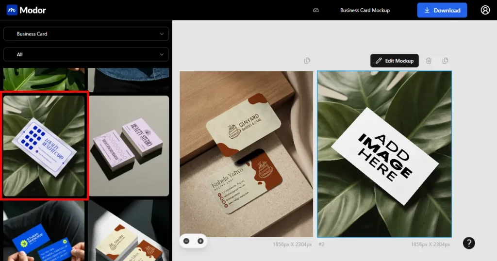 Guide to adding a new mockup template in Modor