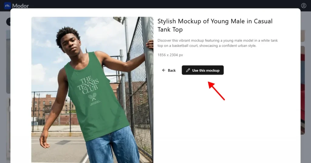 Guide on how to use a mockup