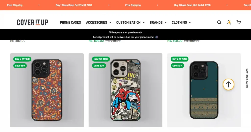Cover it up Print on demand store