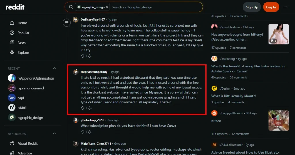 Kittl review about student discount