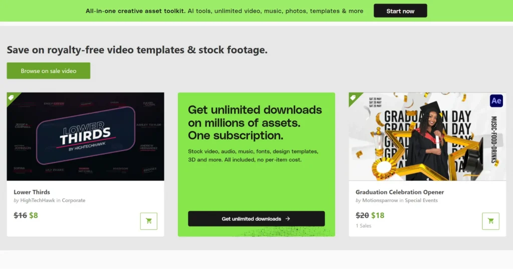 Envato video templates