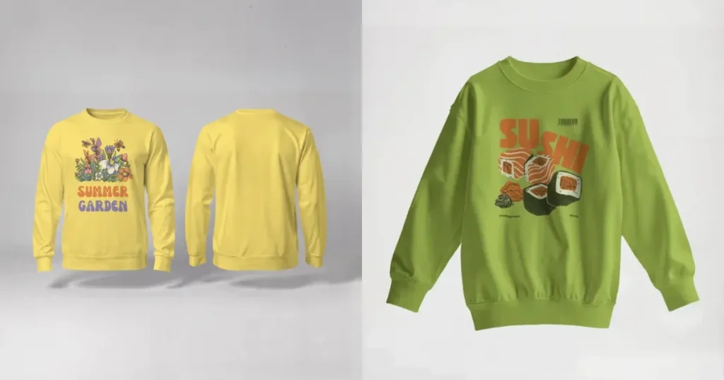 Ghost mannequin mockups